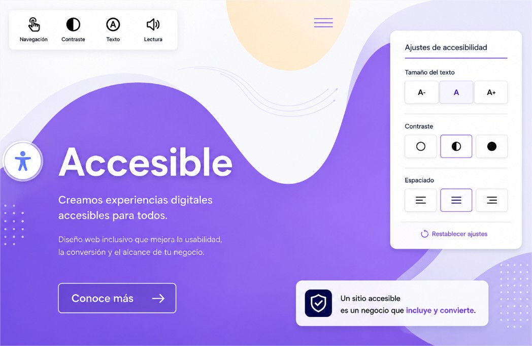 Diseño web accesible para captar más clientes