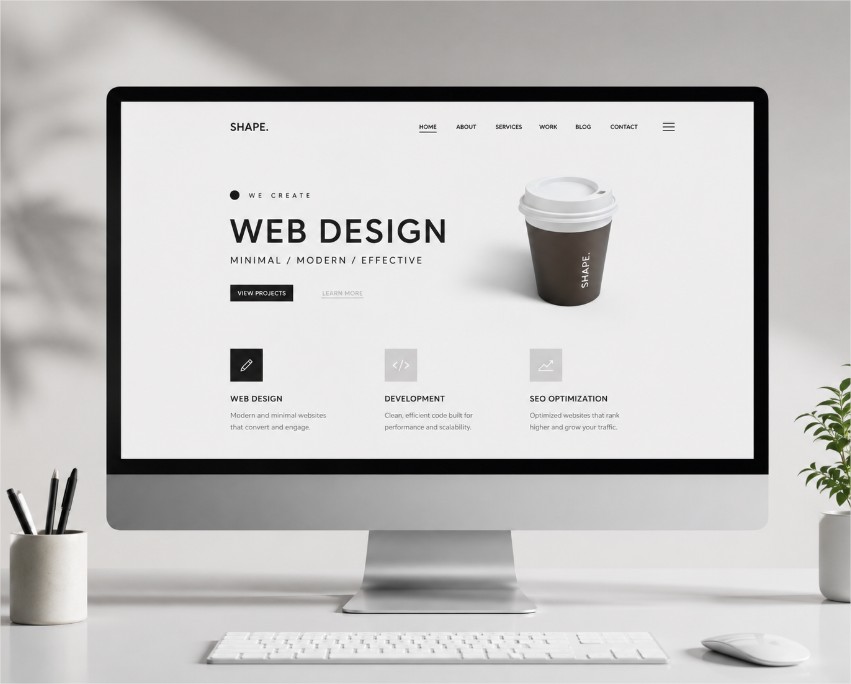 Caso de uso: Cómo el diseño minimalista mejora la velocidad y la conversión en páginas web