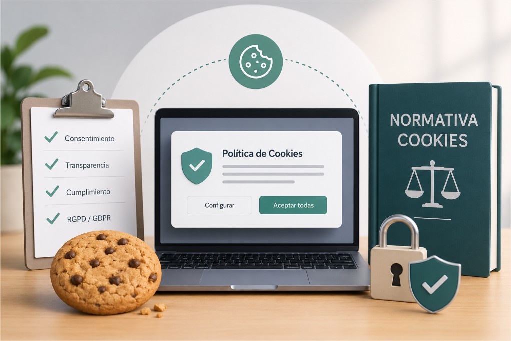 Legalidad de las cookies en páginas web