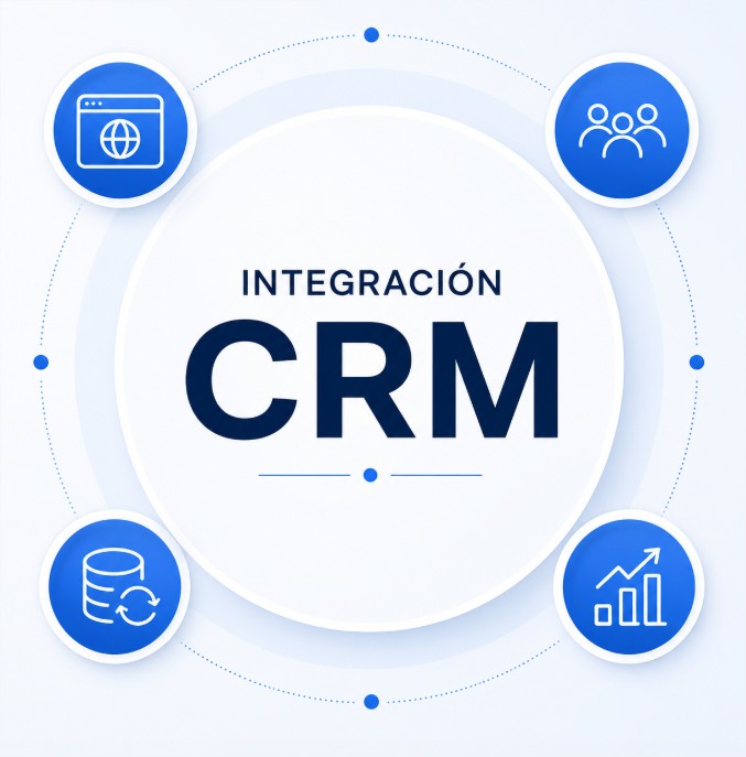 Integración CRM con páginas web para potenciar tus ventas