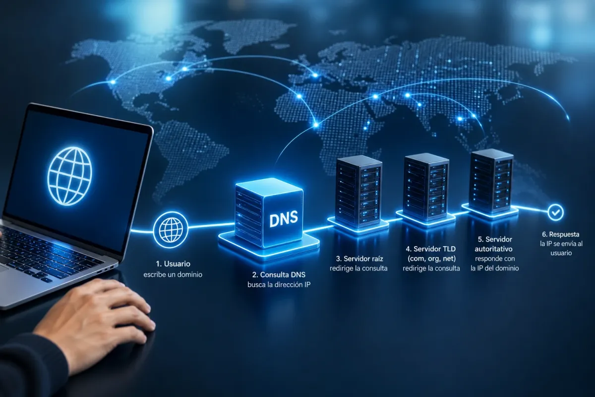 Qué es DNS y cómo funciona